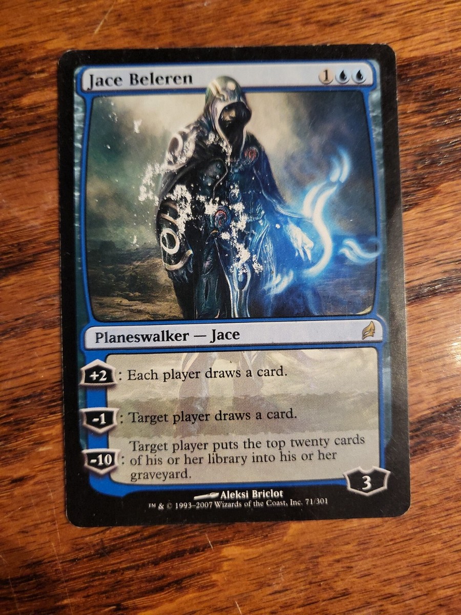 Jace Beleren Lorwyn PLD Blue Rare MAGIC THE GATHERING MTG CARD Jace Beleren Lorwyn PLD Blue Rare MAGIC THE GATHERING MTG CARD