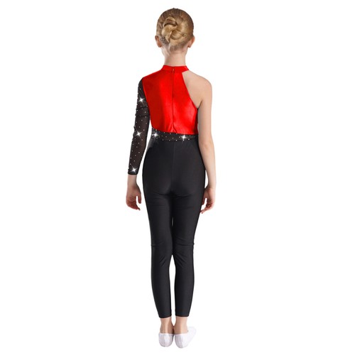 Kinder Mädchen Trikot Tanz Gymnastik Trainingsanzug Bodysuit Sport Kostüm Yoga- - Bild 82 von 118