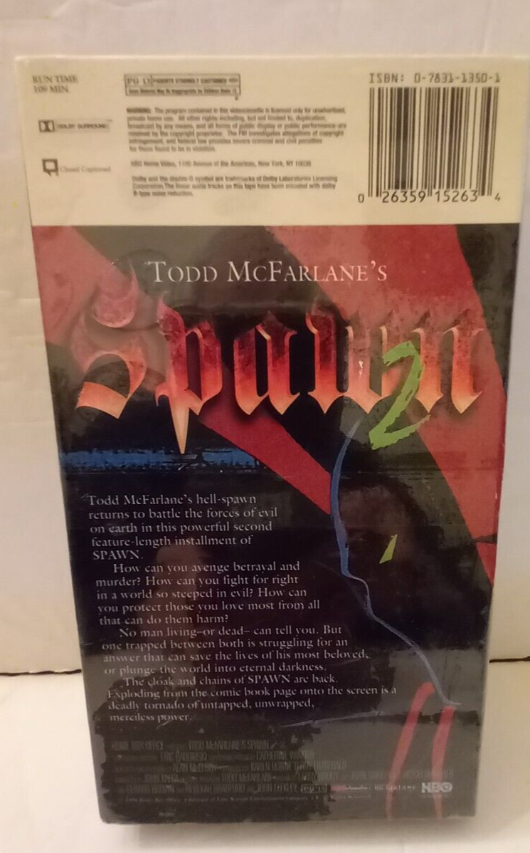 spawn(スポーン) The AnimatedⅡ　VOL.2　VHS　吹替版 spawn(スポーン) The AnimatedⅡ VOL.2 VHS 吹替版 Spawn 2 VHS