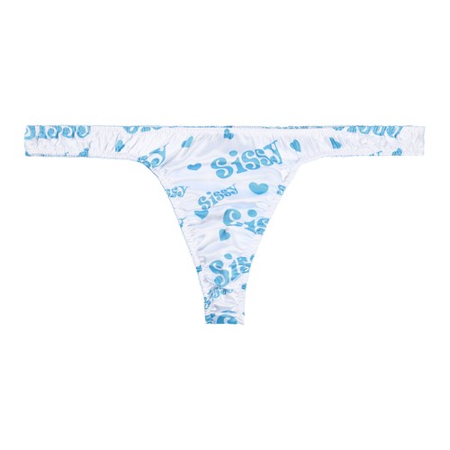 AU Mens Shiny Satin Trunk Thong G-String Underpant Underwear Sexy Bikini Sexy - Picture 62 of 78