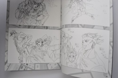 JOJO's BIZARRE ADVENTURE Key animations Diamond is Unbreakable 3 Hirohiko Araki - Picture 14 of 16