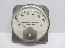 Vintage Gardiner Electronics Phoenix Arizona Metal Detector Geiger Meter
