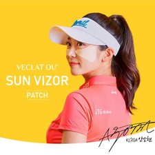 Veclat Ou' Sun Vizor Patches UV Sun Protection Golf Outdoor Activities 4 Pair