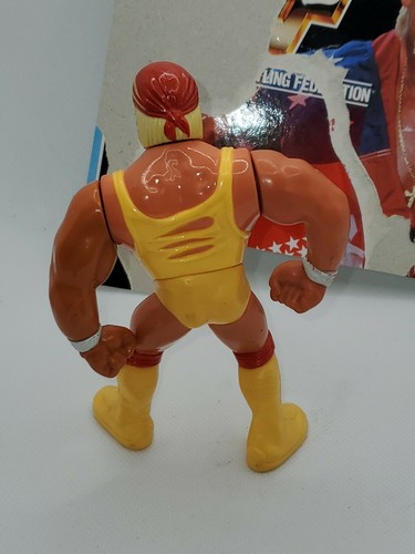 Figura de acción Hasbro Hulk Hogan 1992 WWF WWE serie 3 - Imagen 4 de 7