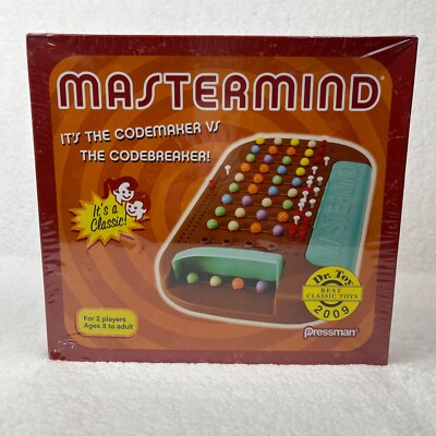 Pressman Mastermind Game Brain Memory Problem Solving Attention Creative Skills