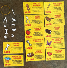 Hasbro Operation Board Game Replacement 22 Pieces