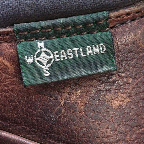 Botas East Land para mujer 6 M informales de combate al tobillo 3142M de cuero marrón con cordones - Imagen 14 de 18