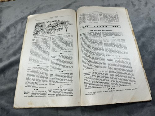 1905 Goshen Milling Company COOKING CLUB Broschüre, 46 Seiten, 11 x 6,5 Zoll ~ Goshen, IN - Bild 9 von 13