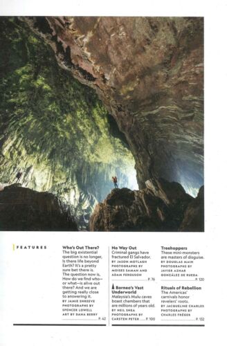 UK National Geographic Magazine: Life in the Universe, El Salvador, March 2019 - Picture 3 of 3