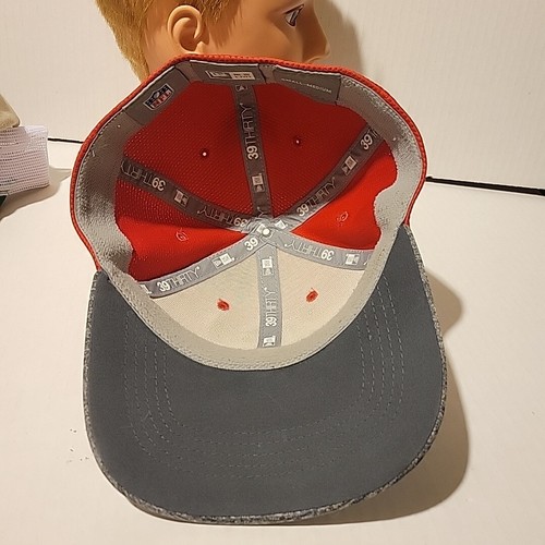 Tampa Bay Buccaneers New Era 39Thirty Fitted Hat Cap NFL Small/Medium Red/Gray - Bild 6 von 8