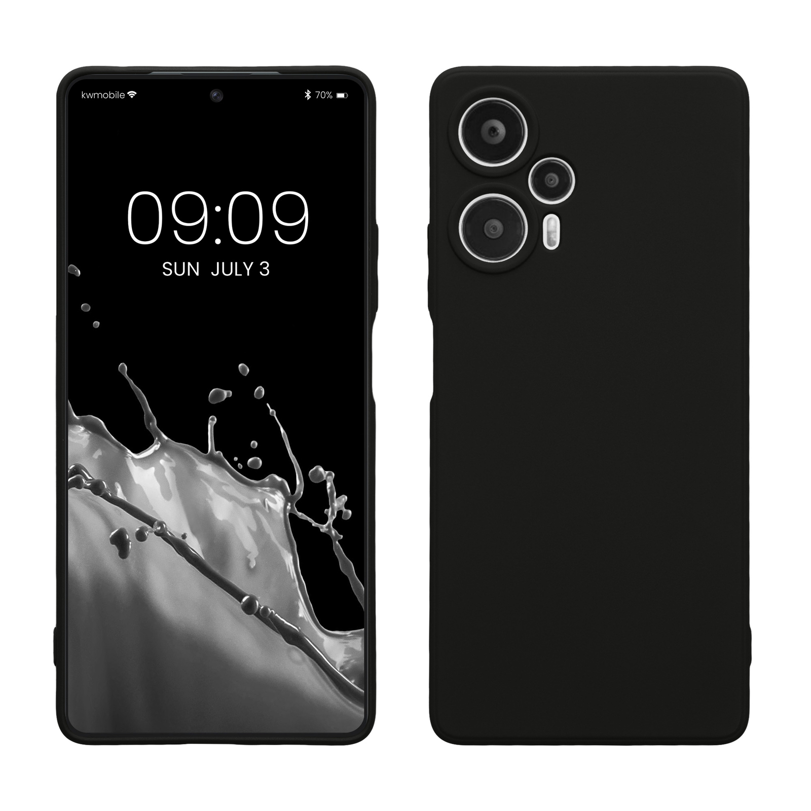 Тонкий чехол для ноутбука Xiaomi Poco F5 5G Hülle Silikon Silikonhülle Soft