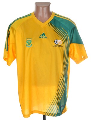 SOUTH AFRICA 2007/2009 HOME FOOTBALL SHIRT JERSEY ADIDAS M