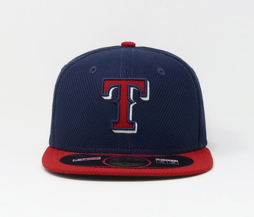 New Era 59Fifty Kids Boys Cap Texas Rangers Diamond Batting Practice Fitted Hat - Picture 2 of 5