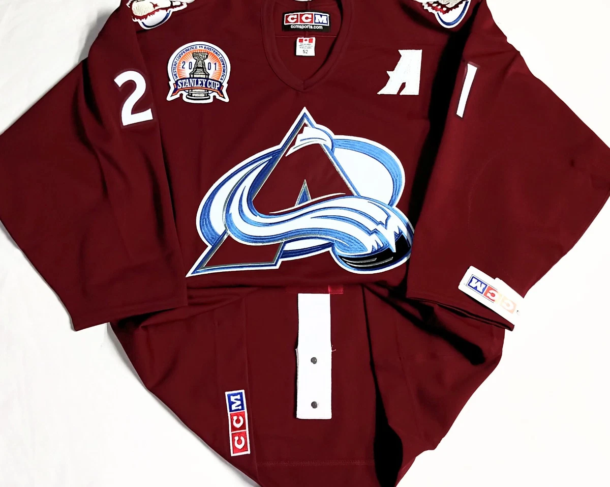 Colorado avalanche forsberg jersey sale