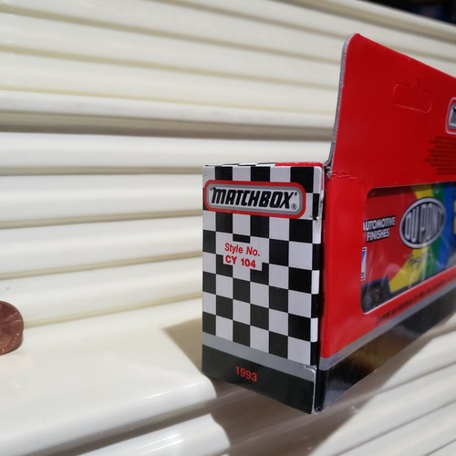 Matchbox White Rose #24 JEFF GORDON DUPONT 1993 CY104 Super Star Transporter - Picture 4 of 5