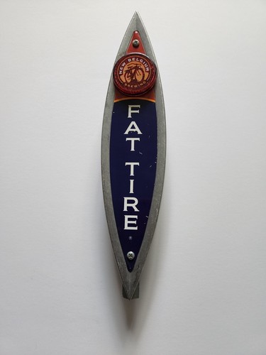 New Belgium Brewing FAT TIRE Tap Handle - Picture 3 of 3