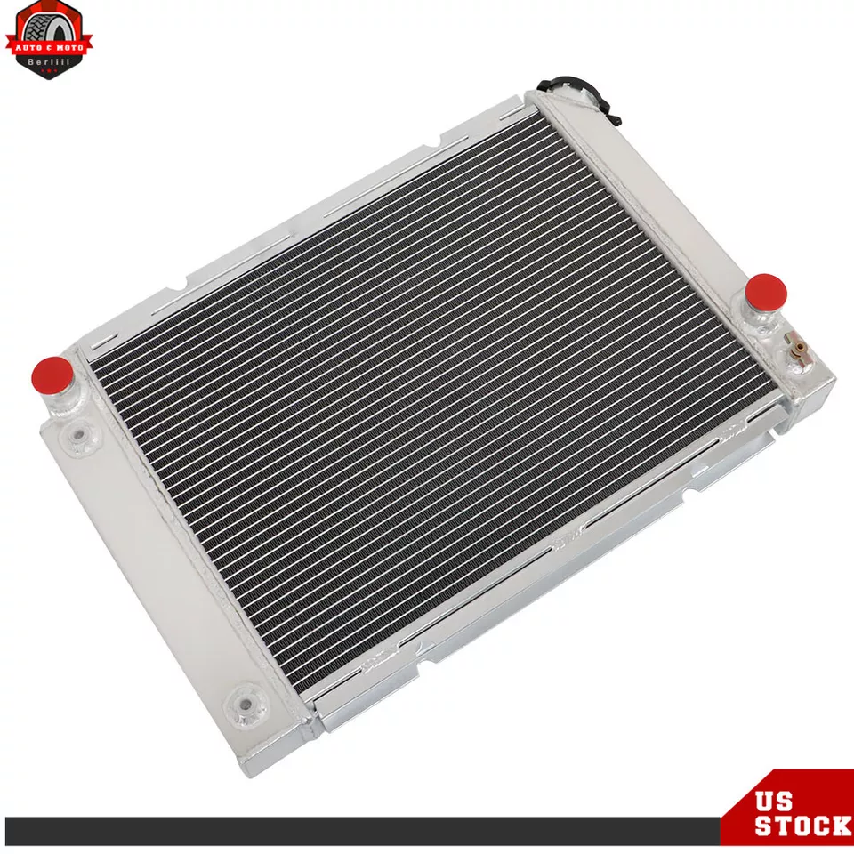 Для 1984 1985 1986 1987 1988 Pontiac Fiero 3 ряда полностью алюминиевый радиатор CC828 - Изображение 3 из 4