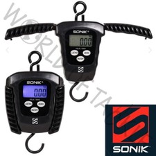 Sonik Digital Fishing Scales Folding Electronic Weigh Carp Coarse 110lb 50kg