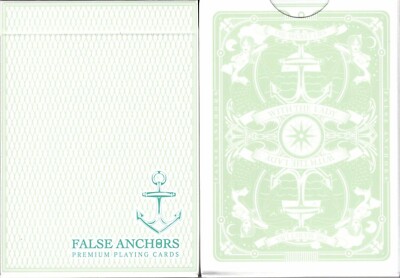 False Anchors v2 Playing Cards Poker Size Deck USPCC Custom Limited Edition New