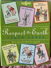 eeBoo Respect the Earth Flashcards homeschool planet