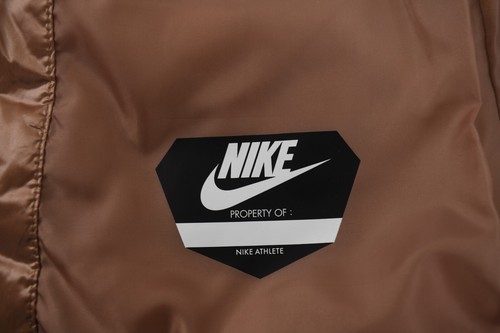 Nike Girls Size 4T 3-4 Red Bronze Parka Coat Winter Long Jacket Full Zip Pockets - Picture 6 of 6