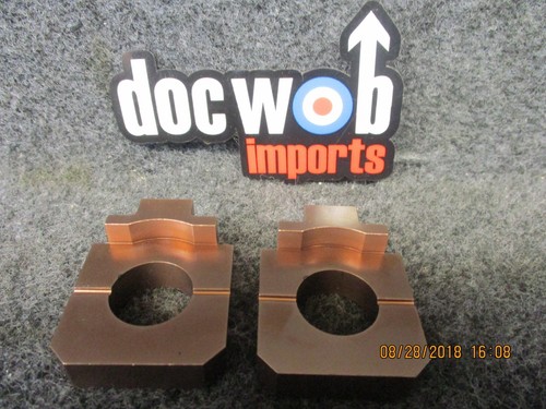 Kawasaki KX250 1990-1992 Docwob KHI replica chain adjuster axle blocks K85210 - Picture 2 of 6