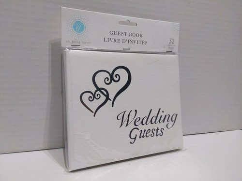 $2.98 Victori Lynn Wedding Guest Book 32 signature page SHIPS FROM TEXAS 🇺🇸USA - Picture 4 of 7