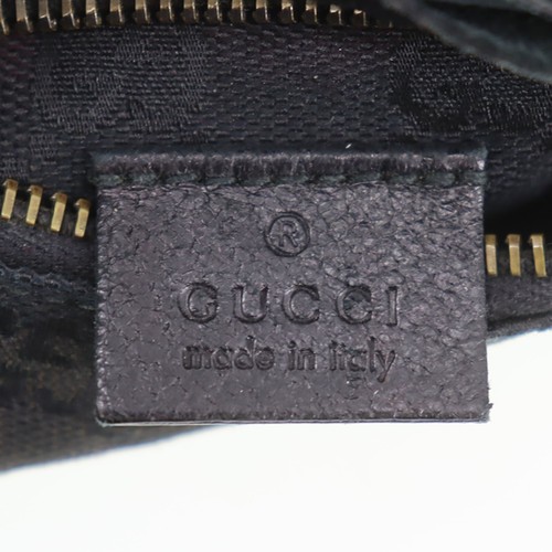 GUCCI Original GG Canvas Used Bauchtasche Gürteltasche Schwarz Canvas Vintage... - Bild 16 von 17