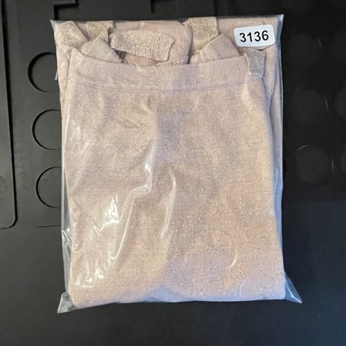 Maurices Cold Shoulder Shimmer Top Gr. Medium Rosa Schleife Akzente Langarm - Bild 11 von 11