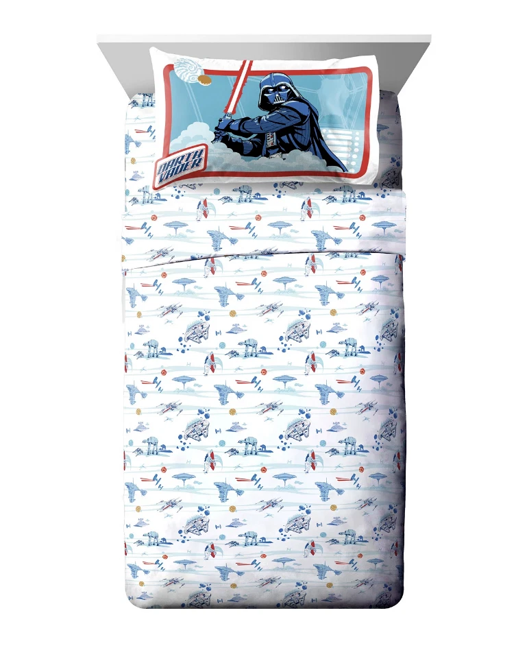星球大战帝国 40 周年双床、全身和大号床 - 6 & 7 件套床套装 — 第 4/4 张图片