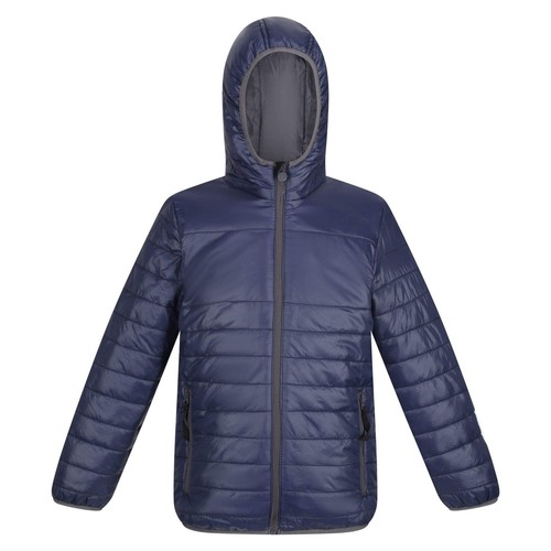 Regatta Professional Kids Stormforce Thermal Hooded Jacket - Picture 43 of 56
