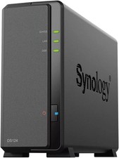 Synology DS124 1-Bay NAS ? RTD1619B Quad-Core, 1GB RAM, Personal Cloud DISKLESS