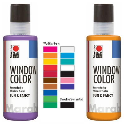 Marabu Window Color fun & fancy 80ml-Flasche