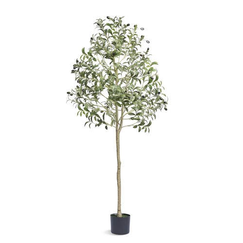 5ft Artificial Olive Tree Green Natural Tall Faux Lifelike Fake Plant Home Decor - Picture 10 of 12