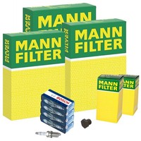 Mann-Filter Filtersatz Filter Set FüR Astra Zafira 1.6 Inkl. ÖLablass Bosch