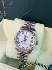 Rolex Datejust 31mm Oyster Perpetual Gold/Steel White Dial Ladies Watch 178274 14