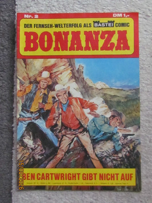 Bonanza Nr. 2 - Ben Cartwright gibt nicht auf - mit Poster - 1973 - SEHR GUT