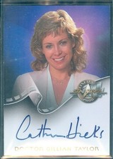 Star Trek Cinema 2000 ( A 15 ) Catherine Hicks as Dr Taylor  Autograph Card