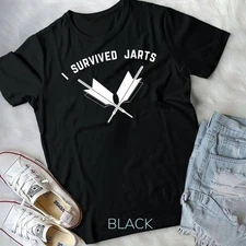 Retro Lawn Darts Shirt, Funny Survived Jarts Gift Unisex T-shirt