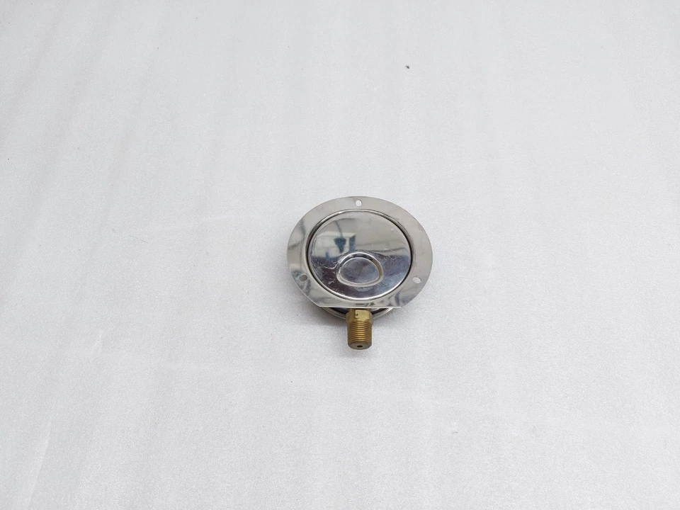 KI.1.6 PRESSURE GAUGE GRAINGER -30-100 PSI -46-7 BAR USED KI 1 6 - Image 3 of 3