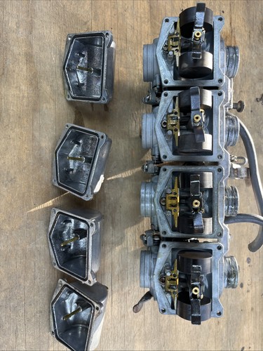 1976 Honda CB550K Four 76 CB550 Carburetor Carbs Quad Set Keihin - Bild 2 von 8