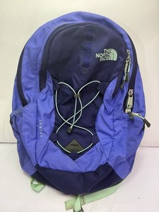The North Face Jester Laptop Backpack Purple Black 3 Space Padded Hiking School