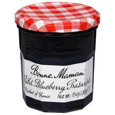 Bonne Maman Wild Blueberry Preserves 13 Ounce Pack of 1 Jam and Jelly