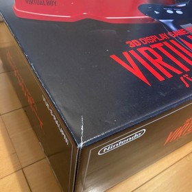 Excellent condition Virtual Boy console + 6 games + AC adapter set.Tested