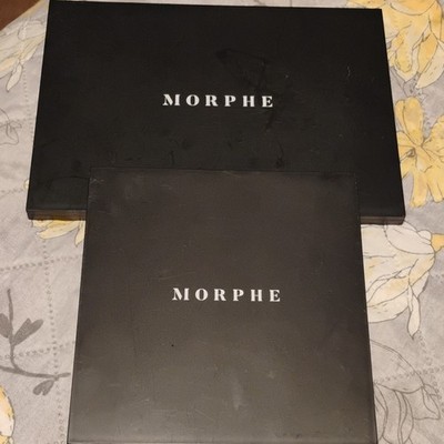 Morphe Eyeshadow Palette Pressed Powder Matte Shimmer Orange Blue Purple Pink