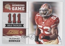 2012 Score Numbers Game NaVorro Bowman #18 0b0