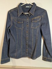 Hard Rock Cafe New York- Jeans Jacket 90s womans Small
