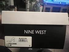 NEW Nine West Folowe d'Orsay Pointy Toe Pumps - BRAND NEW Black color leather