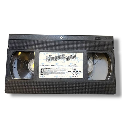 Universal Monsters VHS Lot Frankenstein Bride Invisible Man Classic Horror - Picture 5 of 13