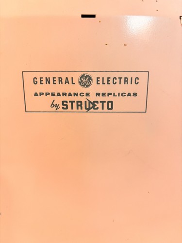 Little Miss Structo GE Appliance Replica Metal Pink Waschtrockner Vintage Toys 1959 - Bild 8 von 11